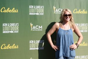 ARLINGTON, TX - APR 18:Jamie Lynn Spears attends the ACM & Cabela's Great Outdoor Archery Event during the 50th Academy Of Country Music Awards at the Texas Rangers Youth Ballpark on April 18, 2015.
